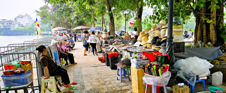 markt Hanoi Vietnam