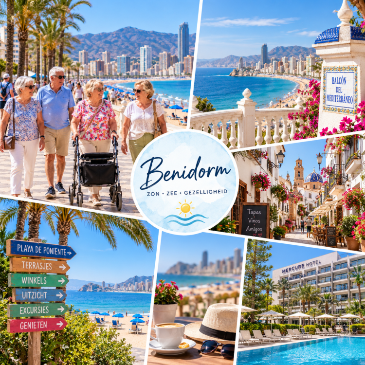 begeleide vakantie benidorm voor senioren en alleenreizenden
