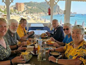 eten in een kleine groep